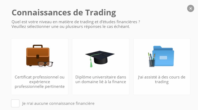 etoro connaissances trading