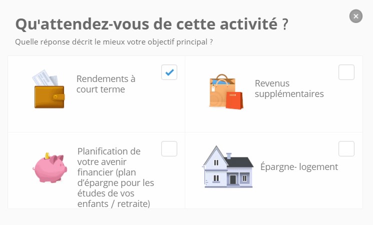 etoro objectifs