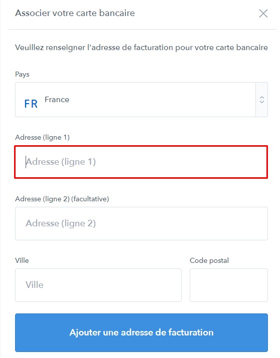 coinbase associer carte crédit