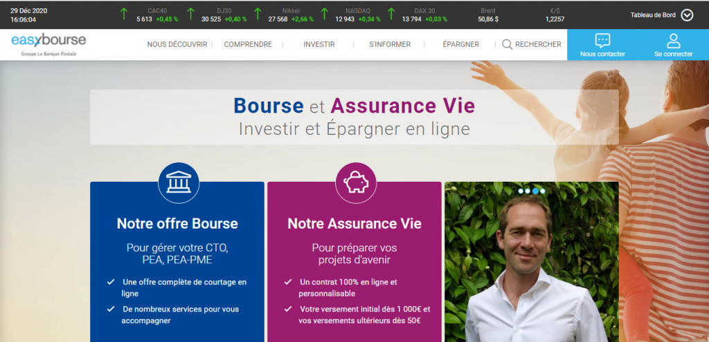 interface easybourse