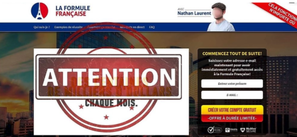 Formule Française Robot trading avis