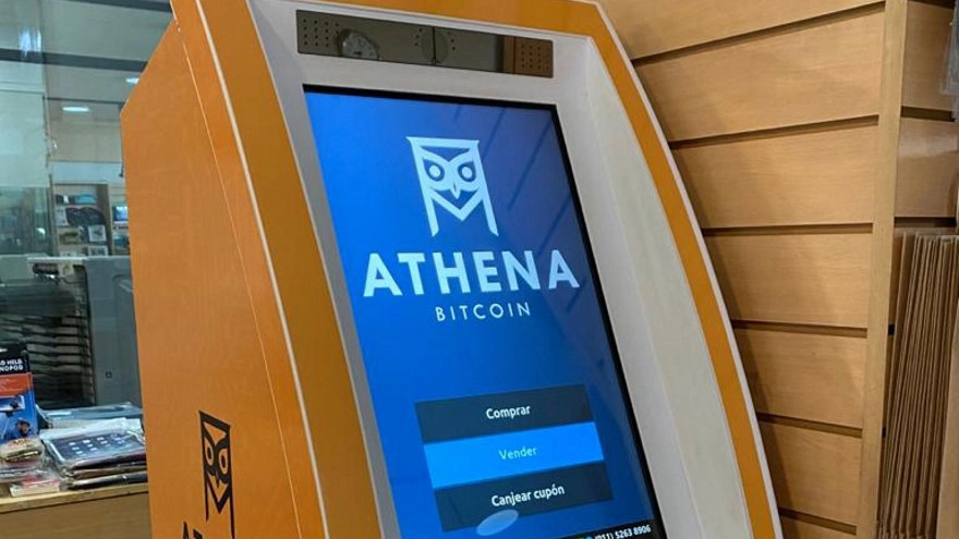 athena bitcoin distributeur