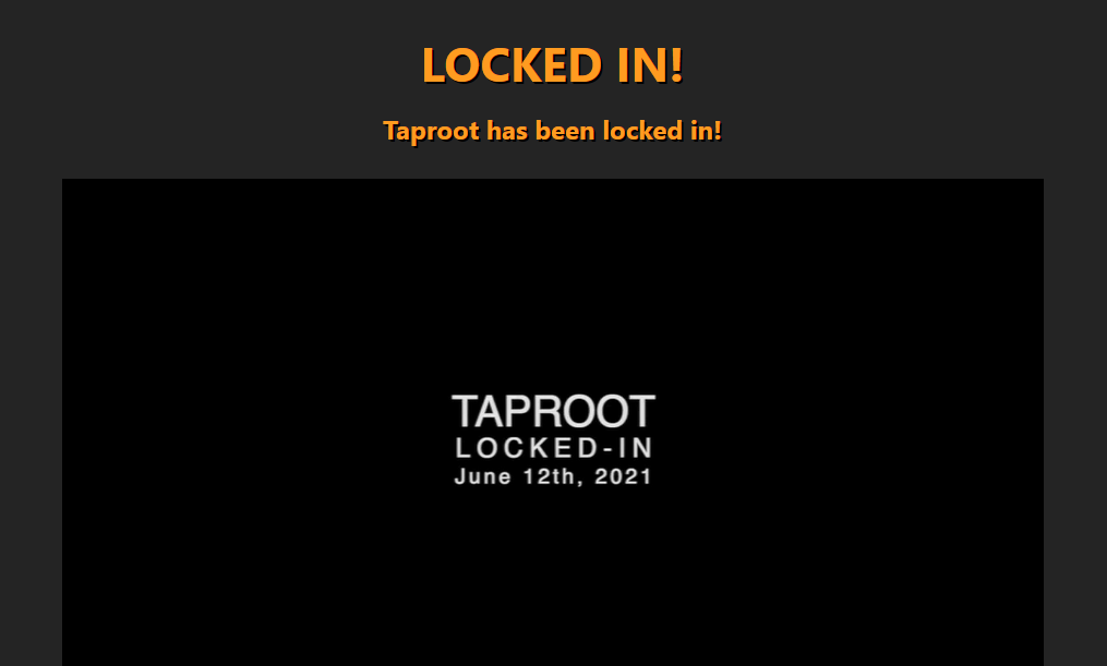 taproot bitcoin