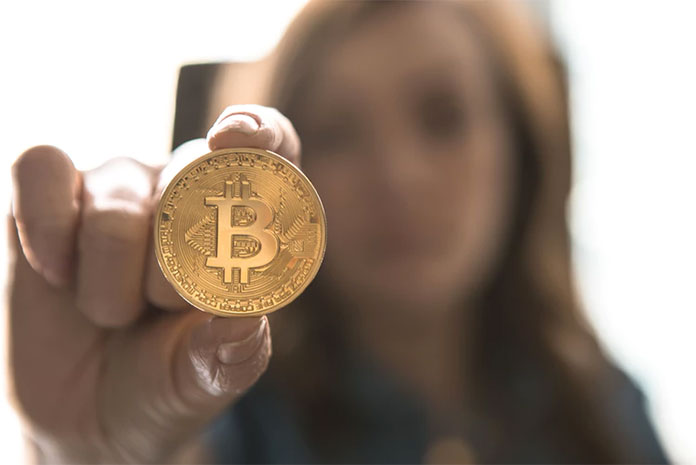 femme trader bitcoin