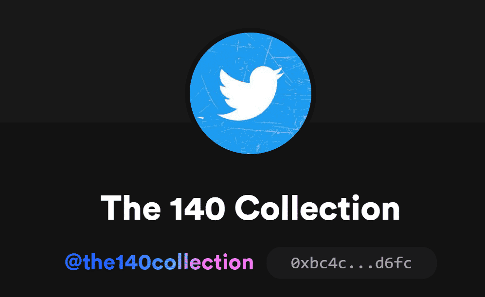 twitter collection nft