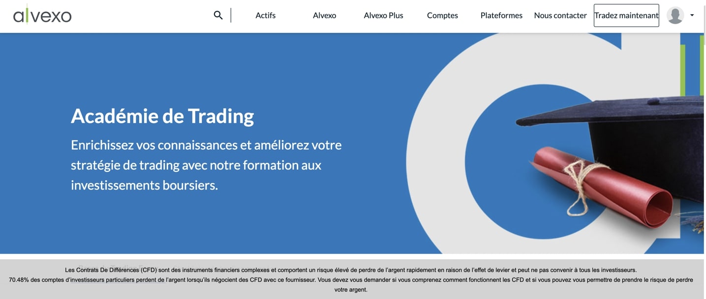 academie trading alvexo