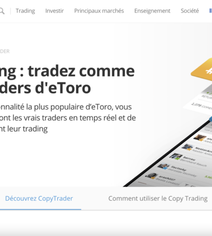 Quel trader suivre sur eToro ?