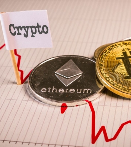 La chute des cryptos continue : Bitcoin à 55 000 $ et Ethereum à moins de 4 000 $