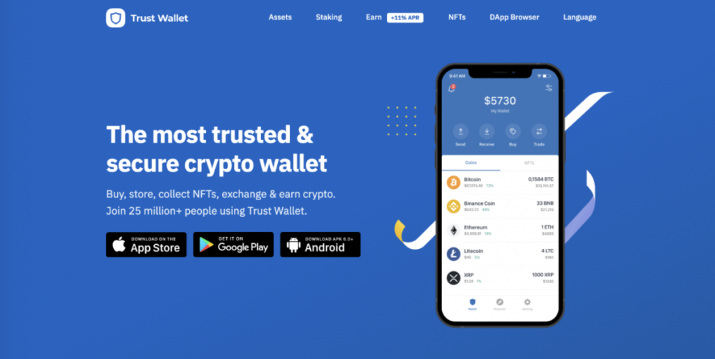 trust wallet binance