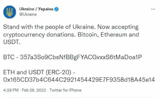 Bitcoin en Ukraine