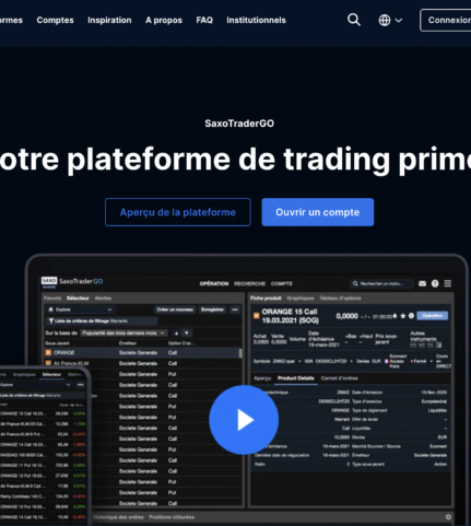 Saxo Banque avis : un broker Forex adapté aux traders professionnels