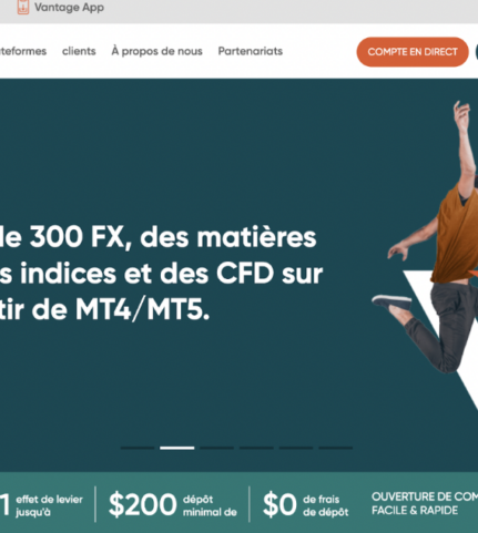 Comment trader sur Vantage Fx ?