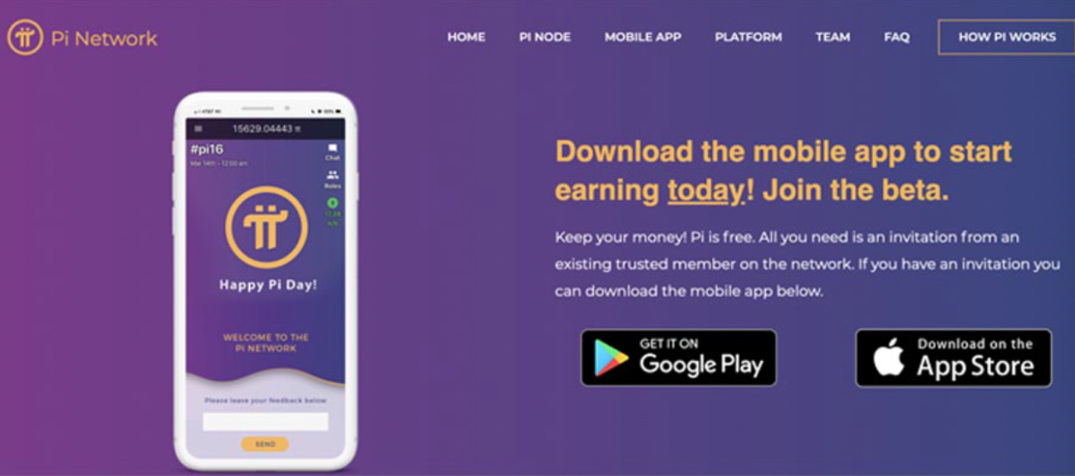 Le minage sur la plateforme Pi Network