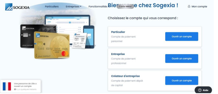 À qui s’adresse la banque mobile Sogexia ?