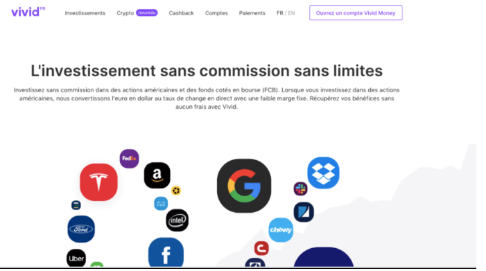 Les services proposés par Vivid Money