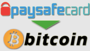 Bitcoin Paysafecard