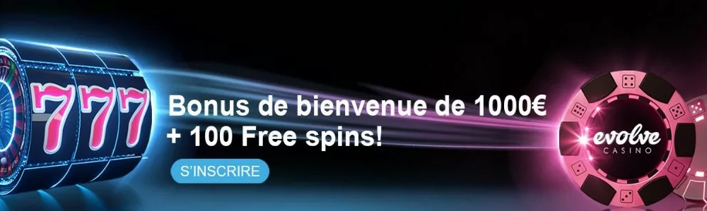 Bonus et promotions au Evolve Casino