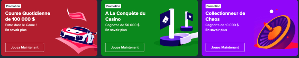 Bonus et promotions au Stake Casino
