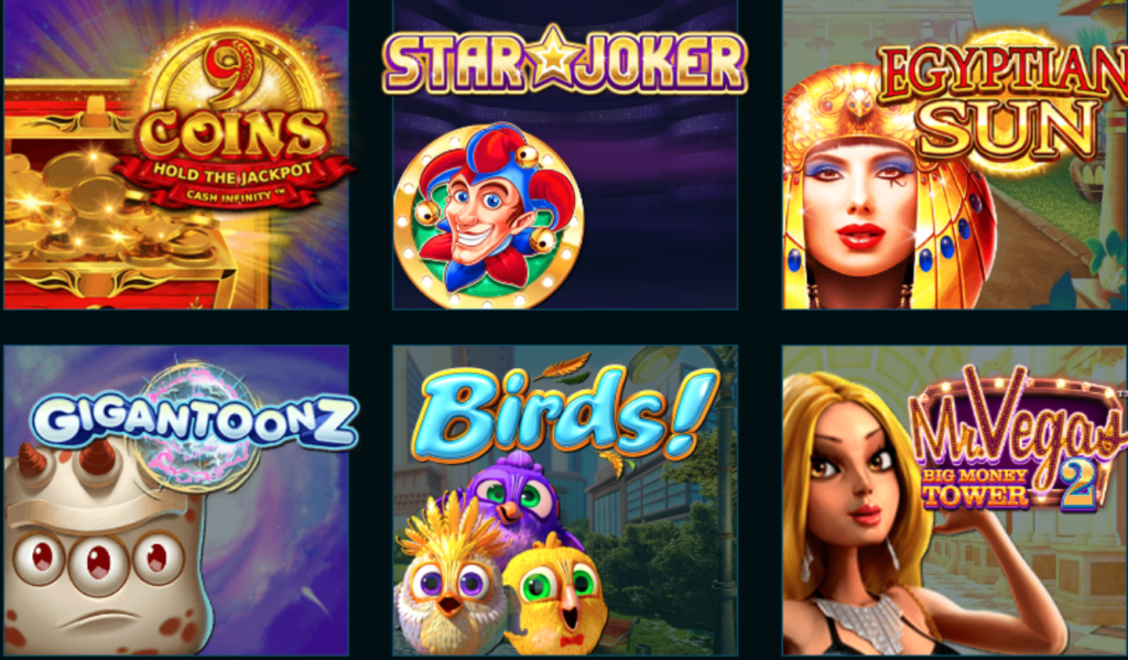 Jeux au Cheri Casino