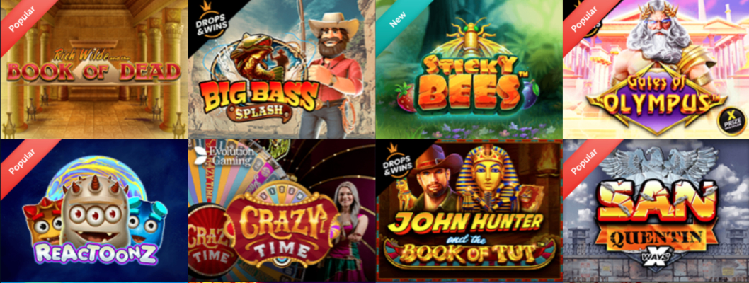 Jeux au Viggoslots Casino