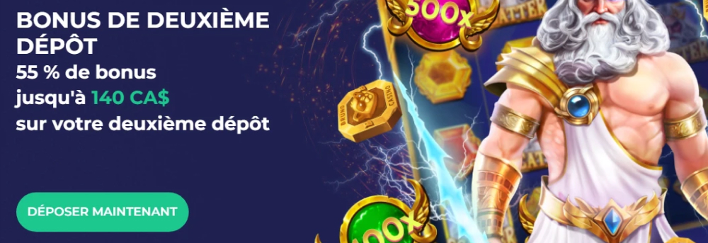 Bonus et promotions au Bruno Casino