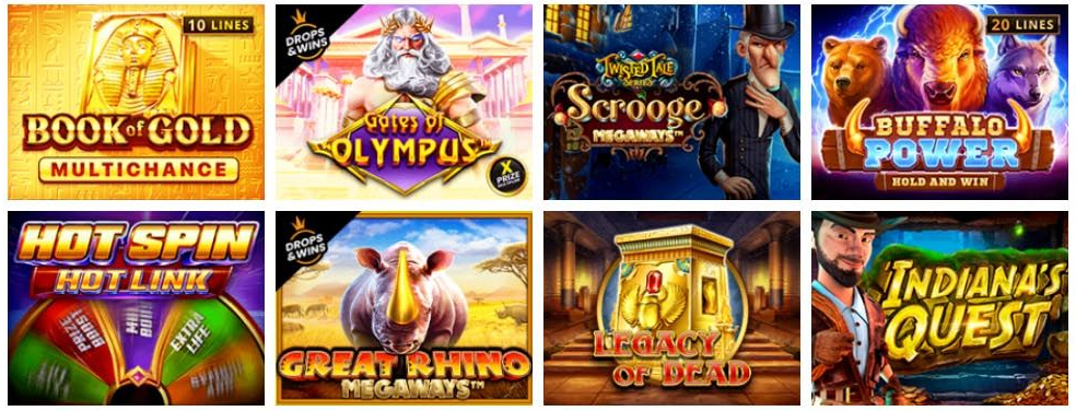Jeux au Magical Spin Casino