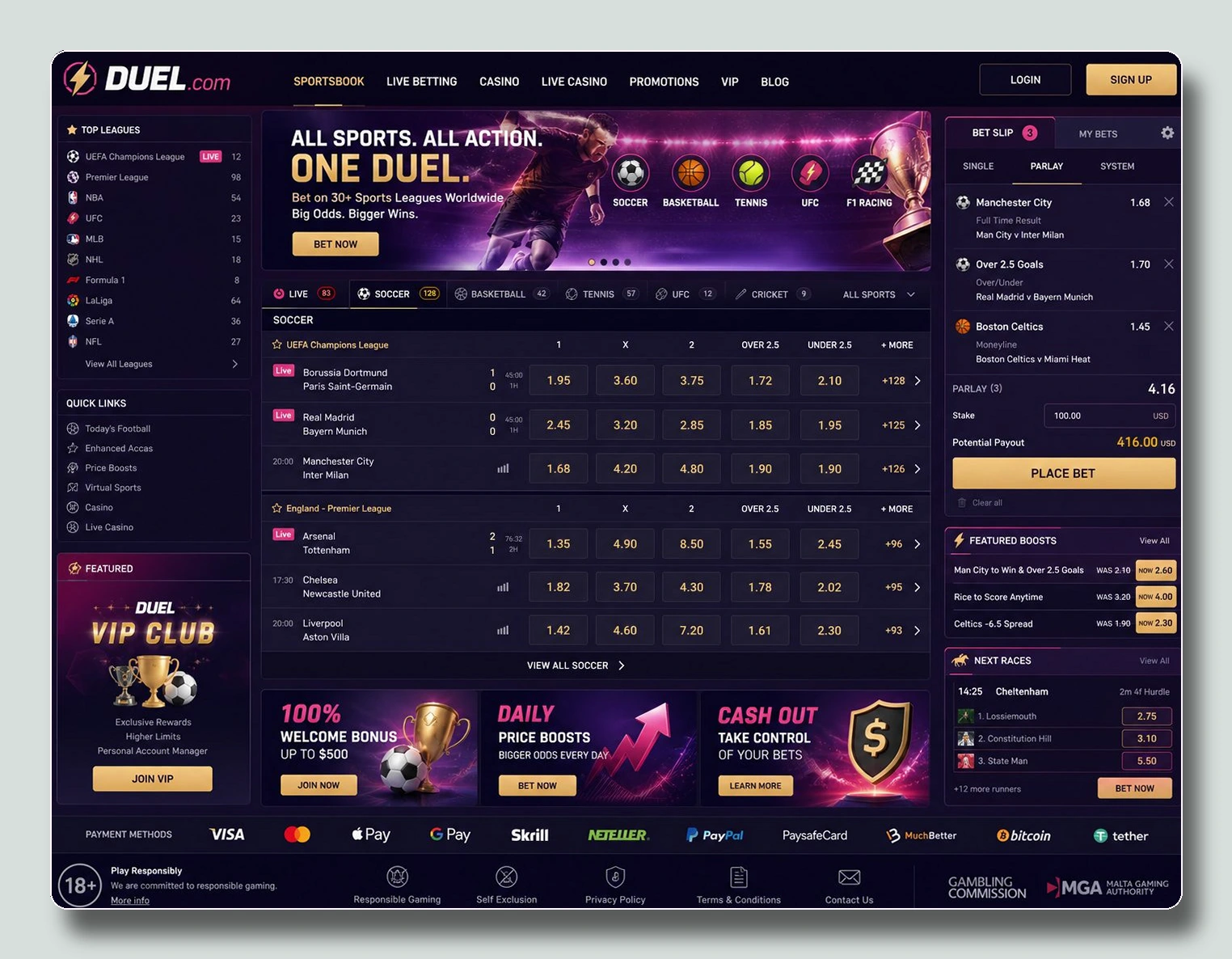 Duel.com — retrait rapide casino